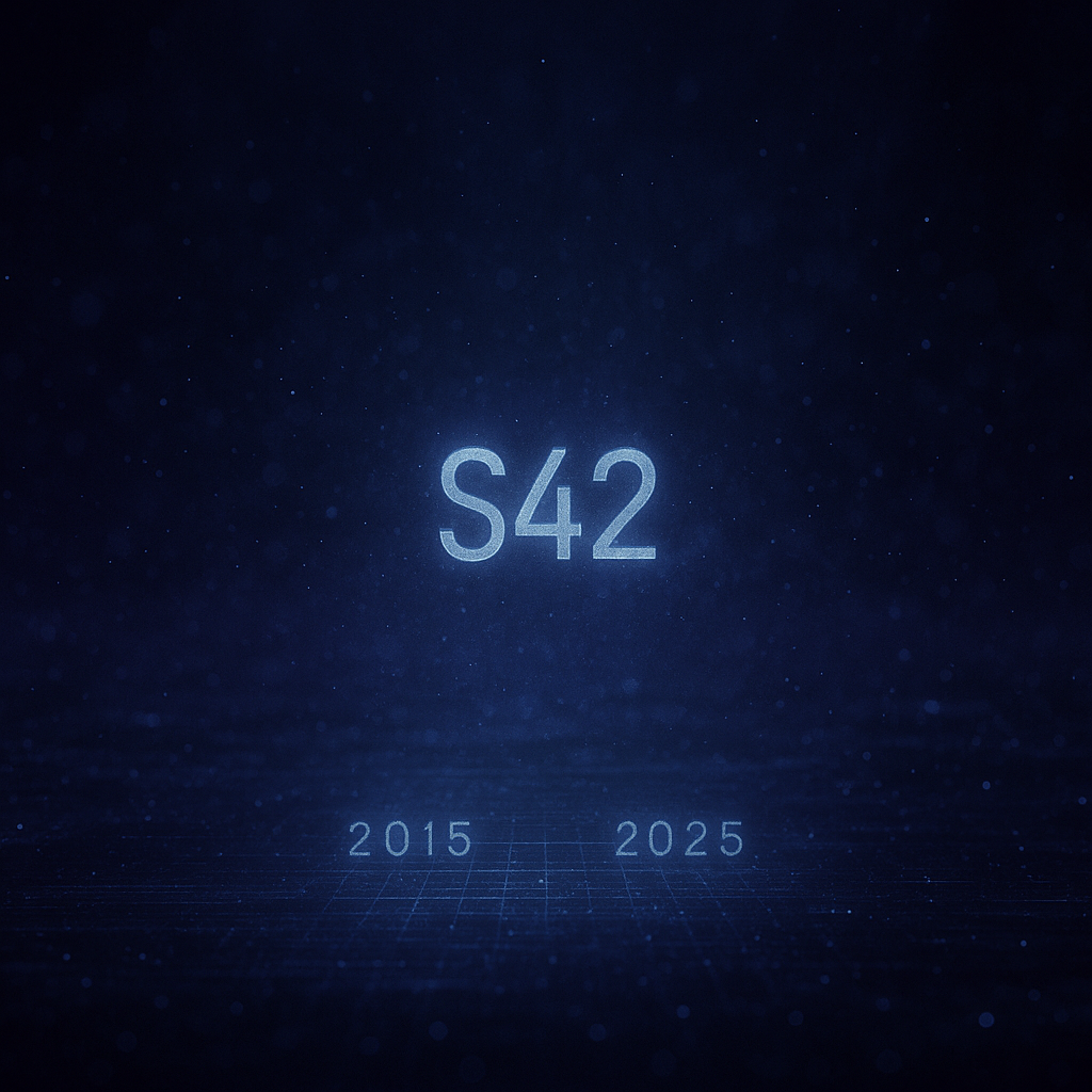 After 10 years serving the 42 community, S42 is closing its doors.